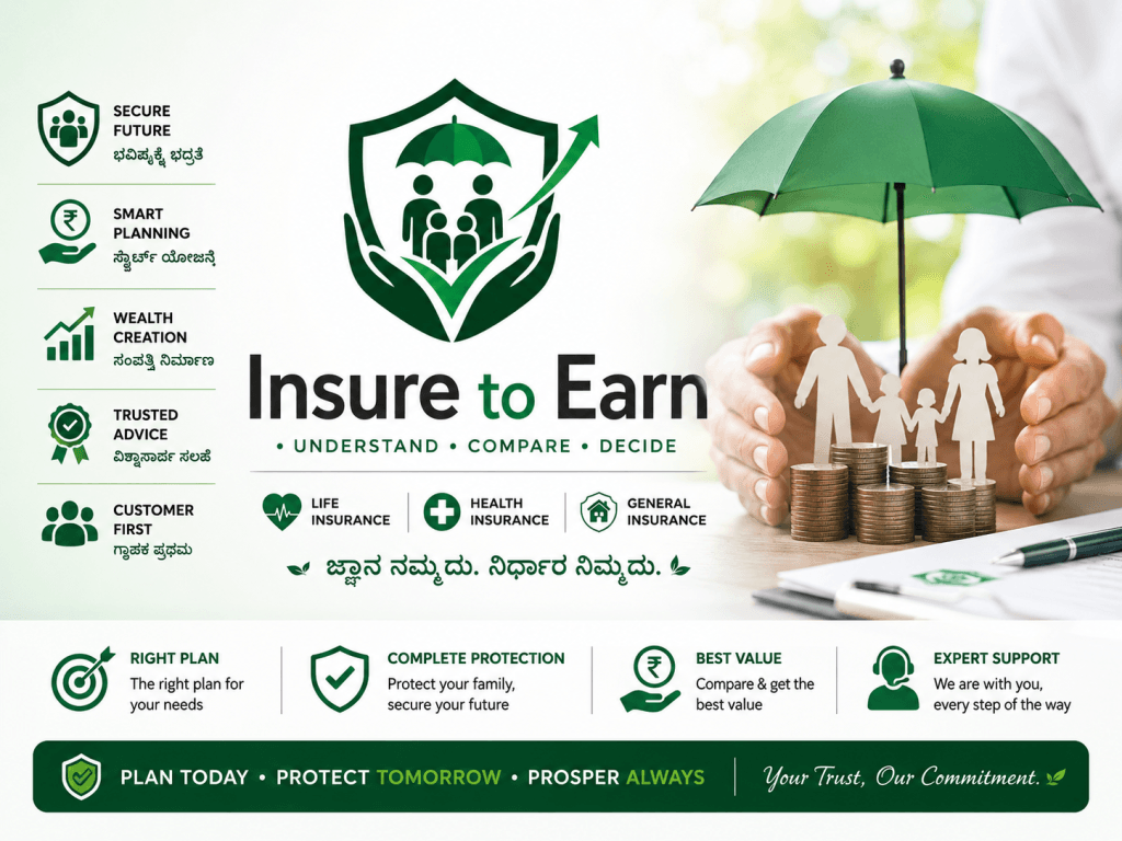 Insure to Earn - ಇನ್ಷೂರ್ ಟು ಅರ್ನ್